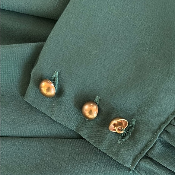 Bohme Green maxi Wrap Dress - Picture 4 of 6